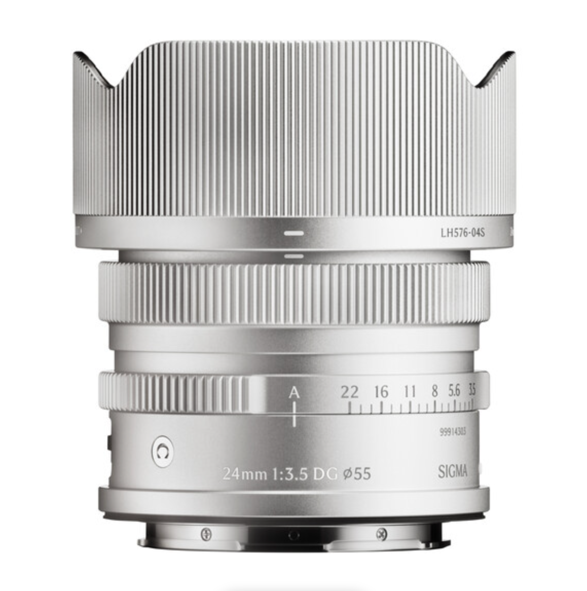 Sigma 24mm f/3.5 DG Contemporary Lens (L-Mount, Silver)