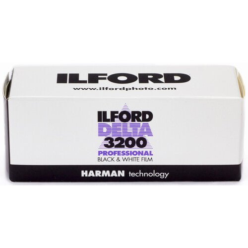 Ilford Delta 3200 Professional Black and White Negative Film (120 Roll Film) - B&C Camera