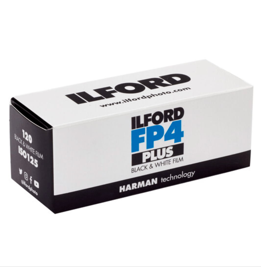 Shop Ilford FP4 Plus Black and White Negative Film (120 Roll Film) by Ilford at B&C Camera