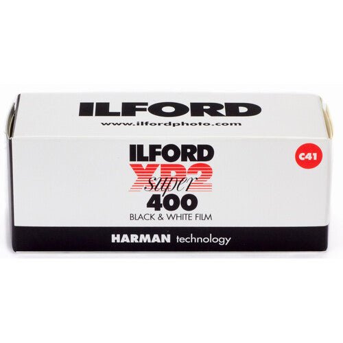 Ilford XP2 Super Black and White Negative Film (120 Roll Film) - B&C Camera