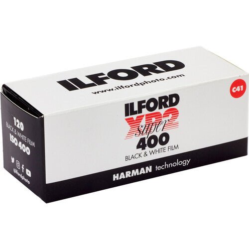 Shop Ilford XP2 Super Black and White Negative Film (120 Roll Film) by Ilford at B&C Camera