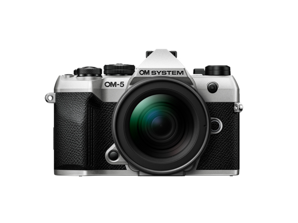 Shop OM SYSTEM OM-5 Mark II Silver w/ M.ZUIKO DIGITAL ED 12-45mm F4.0 PRO KIT by OM System at B&C Camera