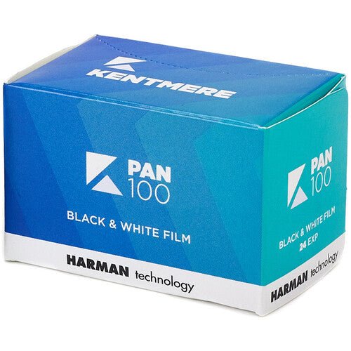 Kentmere Pan 100 Black and White Negative Film (35mm Roll Film, 24 Exposures) - B&C Camera