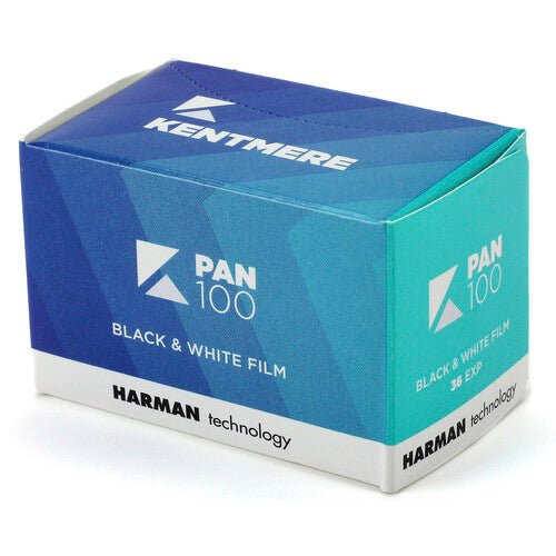 Kentmere Pan 100 Black and White Negative Film (35mm Roll Film, 36 Exposures) - B&C Camera