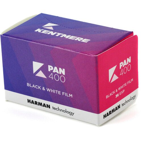 Kentmere Pan 400 Black and White Negative Film (35mm Roll Film, 36 Exposures) - B&C Camera