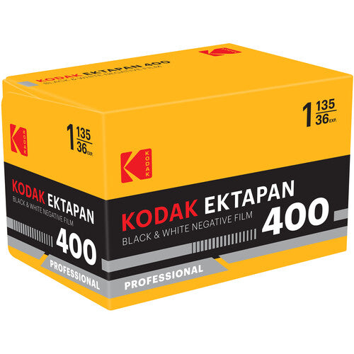 Kodak Eastman Ektapan 400 Black and White Negative Film (35mm Roll Film, 36 Exposures)