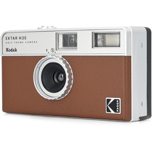 Kodak Ektar H35 Half Frame Film Camera (Brown) - B&C Camera