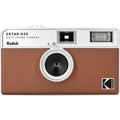 Kodak Ektar H35 Half Frame Film Camera (Brown) - B&C Camera