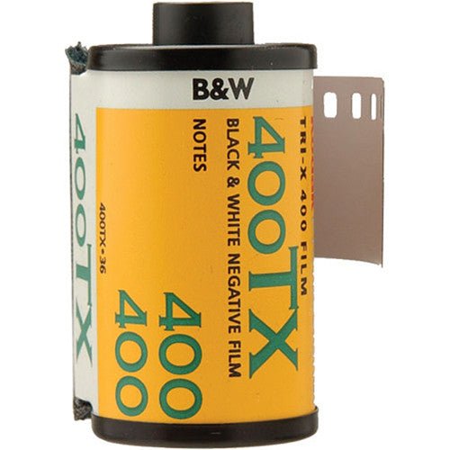 Kodak Professional Tri - X 400 Black & White Negative Film (35mm Roll, 36 Exp) - B&C Camera