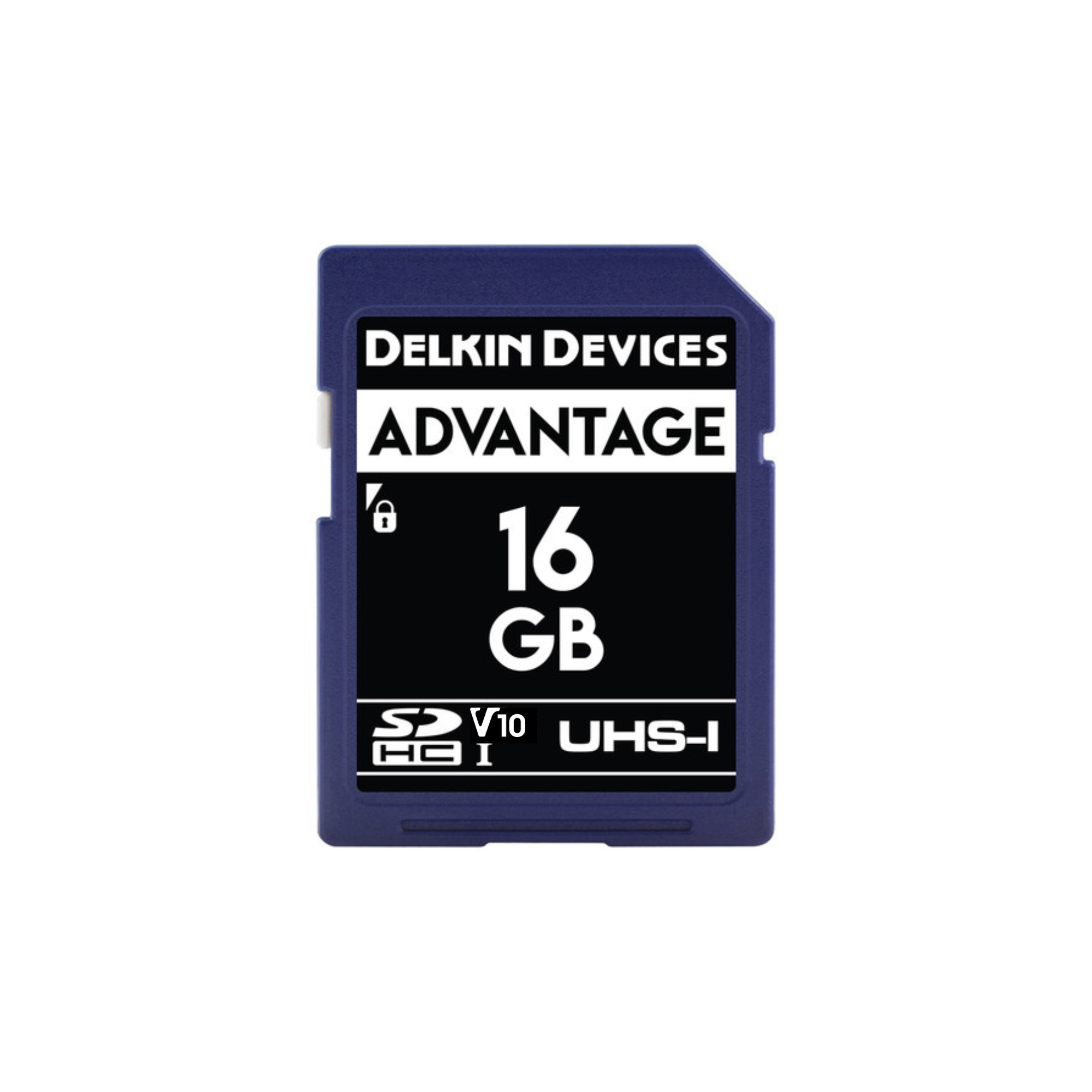 Shop Delkin Devices 16GB Advantage SD 633X UHS-I V10 Card by Delkin at B&C Camera