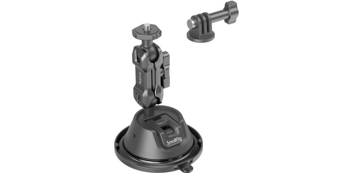 SmallRig Portable Suction Cup Mount Support for Action Cameras SC-1K