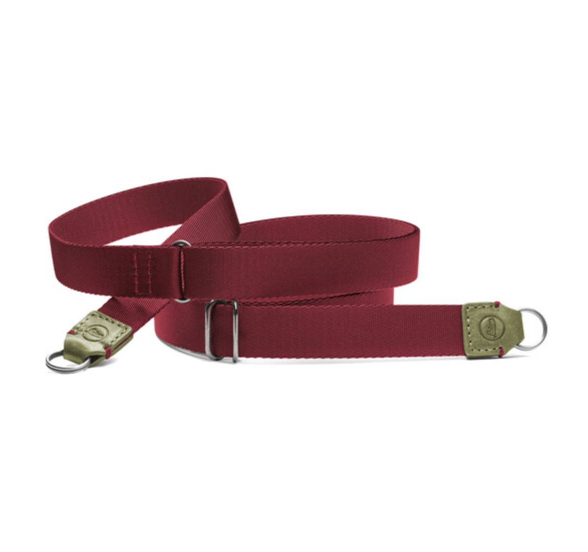 Leica D Lux - 8 Carrying Strap (Olive/Burgundy) - B&C Camera