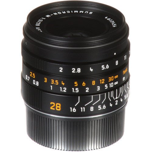 Leica Summicron - M 28mm f/2 ASPH Lens - B&C Camera