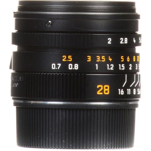 Leica Summicron - M 28mm f/2 ASPH Lens - B&C Camera