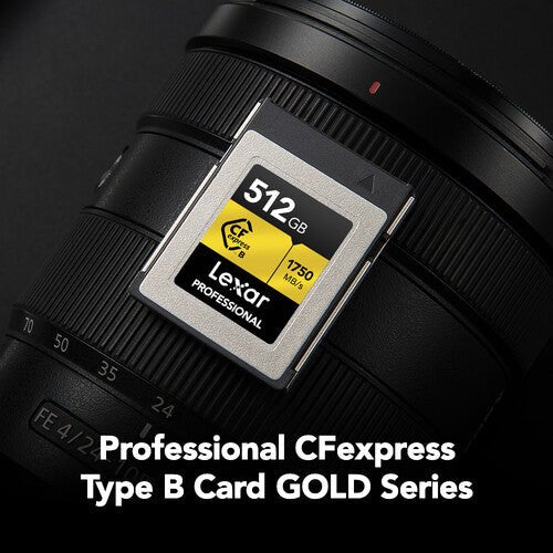 LEXAR CFEXPRESS B GOLD 512GB - B&C Camera