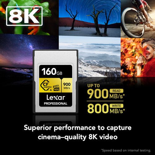 LEXAR CFEXPRESS TYPE-A 160GB - B&C Camera