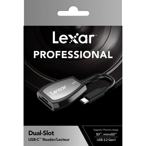 Lexar Pro USB Type-C Dual-Slot Reader - B&C Camera