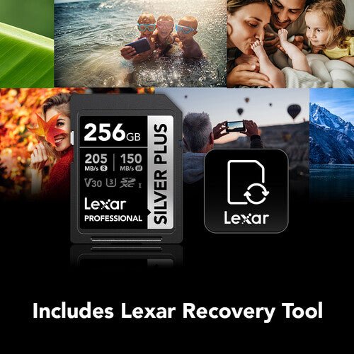 Lexar Professional SILVER PLUS SDXC 256GB - B&C Camera