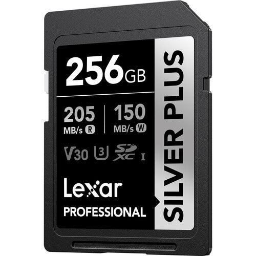 Lexar Professional SILVER PLUS SDXC 256GB - B&C Camera