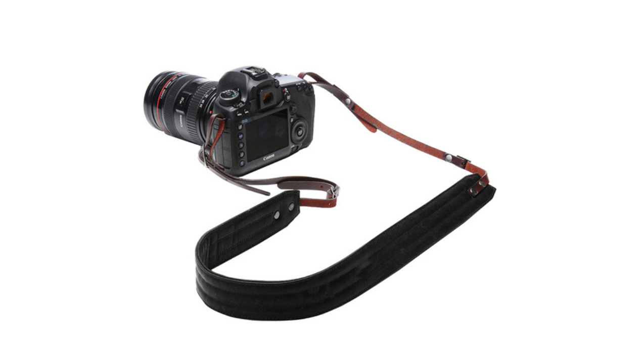 Shop ONA Leather Presidio Camera Strap Black by ONA BAGS at B&C Camera