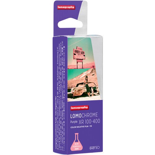 Lomography Lomochrome Purple Color Negative Film (110 Cartridge, 24 Exposures, Expiration 2019) - B&C Camera