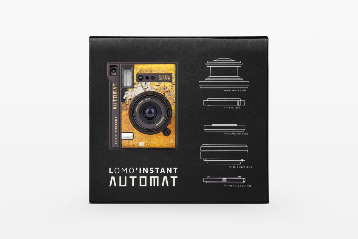 Lomography Lomo’Instant Automat & Lenses Klimt Gold Leaf Edition - B&C Camera