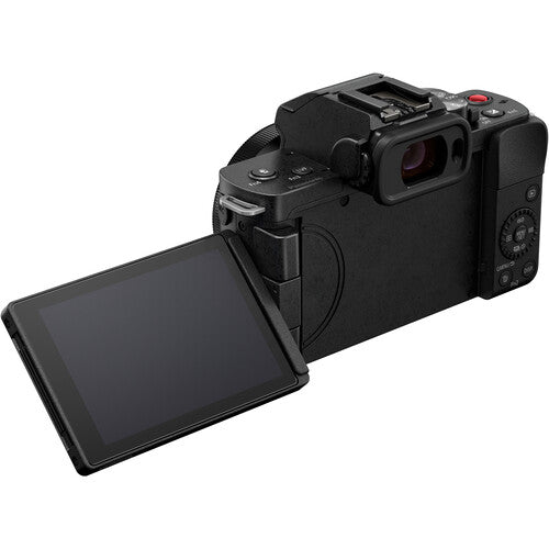 LUMIX G100 Mirrorless Camera with 12 - 32mm F3.5 - 5.6 Lens and Tripod Grip - B&C Camera