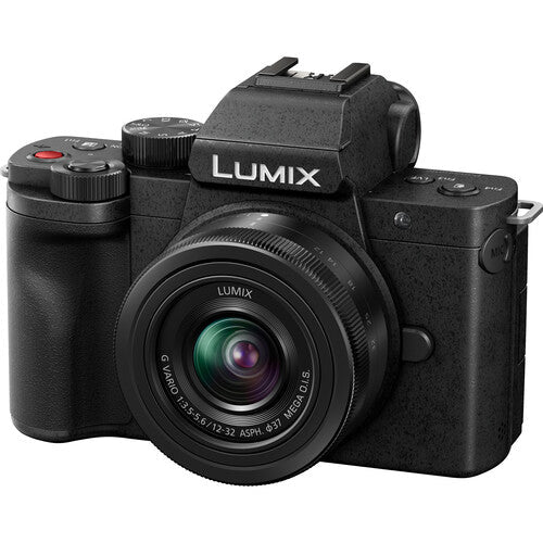 Shop LUMIX G100 Mirrorless Camera with 12-32mm F3.5-5.6 Lens and Tripod Grip by Panasonic at B&C Camera