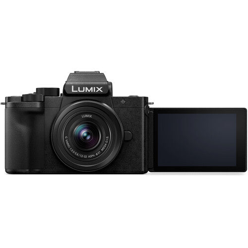 Shop LUMIX G100 Mirrorless Camera with 12-32mm F3.5-5.6 Lens and Tripod Grip by Panasonic at B&C Camera