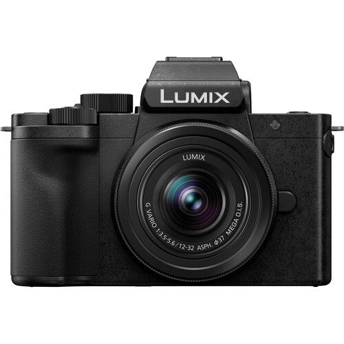 Shop LUMIX G100 Mirrorless Camera with 12-32mm F3.5-5.6 Lens and Tripod Grip by Panasonic at B&C Camera