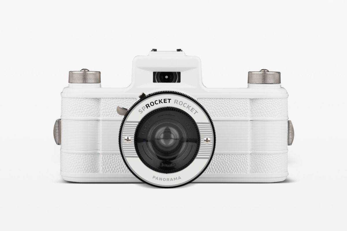 Shop Lomography Sprocket Rocket 35 mm Panoramic Camera Coconut by lomography at B&C Camera