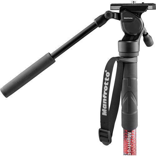 Manfrotto Element MII Video Monopod Aluminium Kit with Fluid Head - B&C Camera