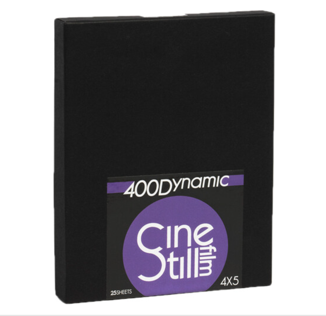 CineStill Film 400Dynamic Color Negative Film (4 x 5", 25 Sheets)