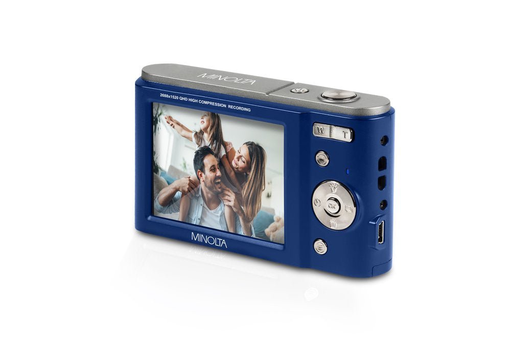 Minolta Minolta MND20 44 MP 2.7K Ultra HD Digital Camera (Blue) - B&C Camera