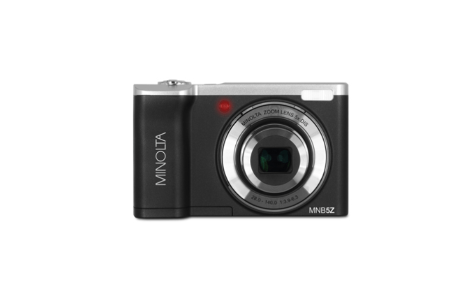 MINOLTA MNB5Z 48 MP / 5K Ultra HD Dual Lens Camera w/5x Optical Zoom (Black) - B&C Camera