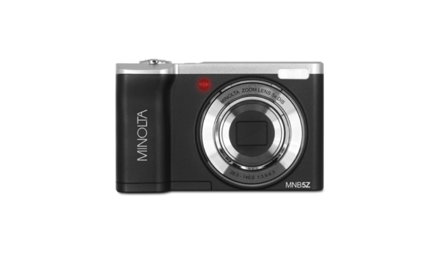 MINOLTA MNB5Z 48 MP / 5K Ultra HD Dual Lens Camera w/5x Optical Zoom (Black) - B&C Camera