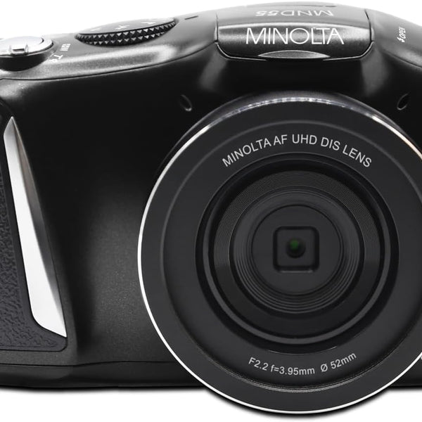 MINOLTA MND55 64 MP Autofocus / 4K Ultra HD Camera w/WiFi