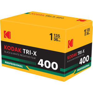 Eastman Kodak Professional Tri-X 400 Black and White Negative Film (35mm Roll Film, 36 Exposures)