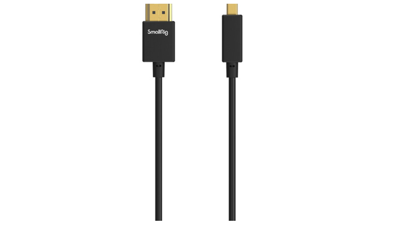 Shop SmallRig Ultra-Slim 4K HDMI Data Cable (D to A) (35cm) by SmallRig at B&C Camera