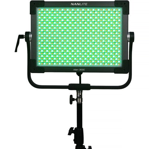 Nanlite Alien 300C RGBWW LED Panel with Softbox and Eggcrate - B&C Camera