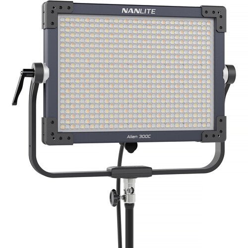 Nanlite Alien 300C RGBWW LED Panel with Softbox and Eggcrate - B&C Camera