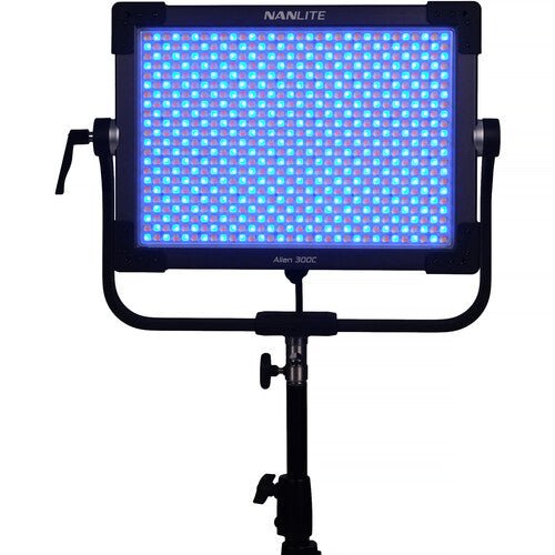 Nanlite Alien 300C RGBWW LED Panel with Softbox and Eggcrate - B&C Camera