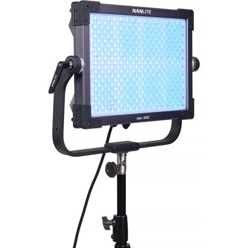 Nanlite Alien 300C RGBWW LED Panel with Softbox and Eggcrate - B&C Camera