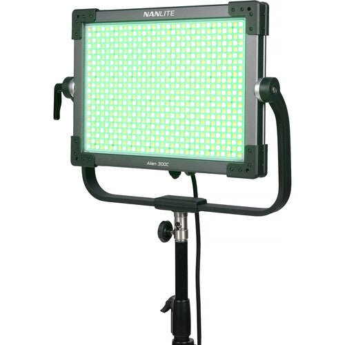 Nanlite Alien 300C RGBWW LED Panel with Softbox and Eggcrate - B&C Camera