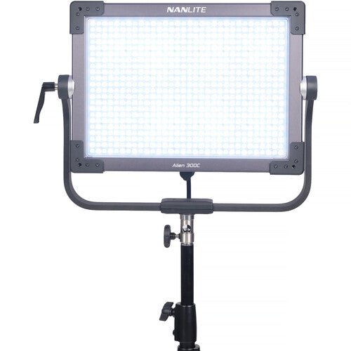 Nanlite Alien 300C RGBWW LED Panel with Softbox and Eggcrate - B&C Camera