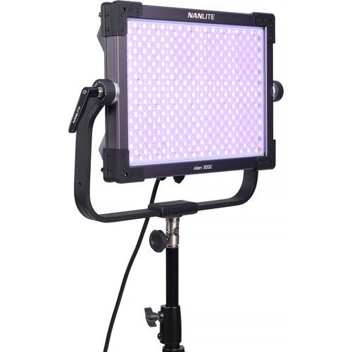 Nanlite Alien 300C RGBWW LED Panel with Softbox and Eggcrate - B&C Camera