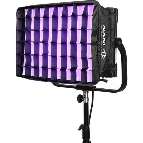 Nanlite Alien 300C RGBWW LED Panel with Softbox and Eggcrate - B&C Camera