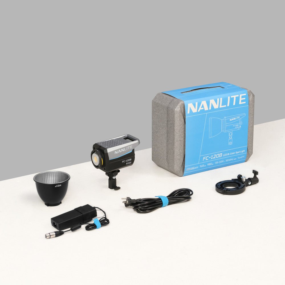 Nanlite FC - 120B Bi - Color LED Spotlight - B&C Camera