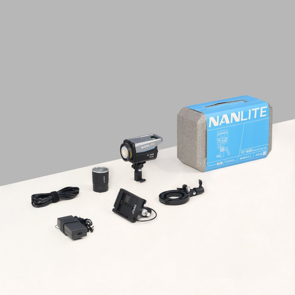 Nanlite FC - 120B Bi - Color LED Spotlight - B&C Camera