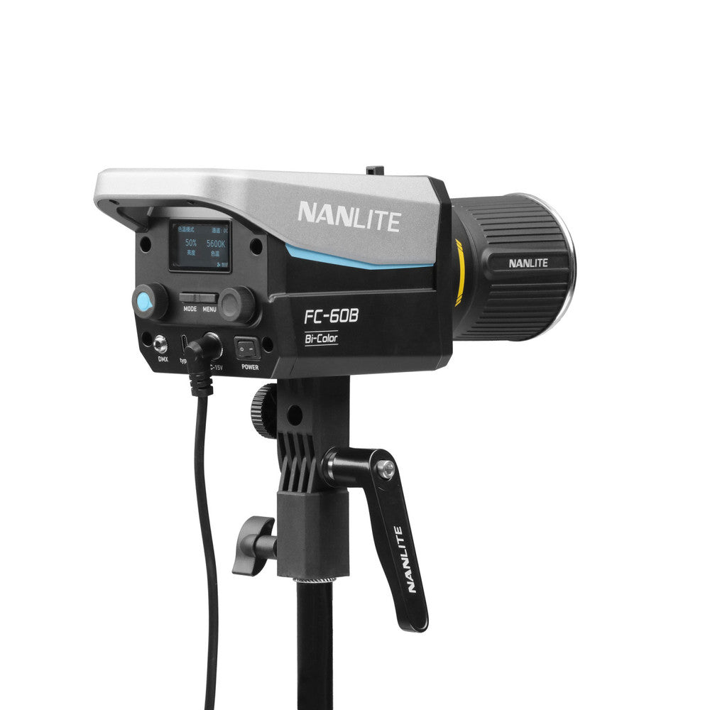 Nanlite FC - 60B Bi - Color LED Spotlight - B&C Camera